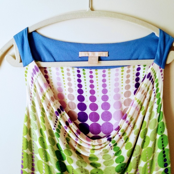 Hype | Sleeveless Retro Polka Dot Dress - Picture 3 of 7